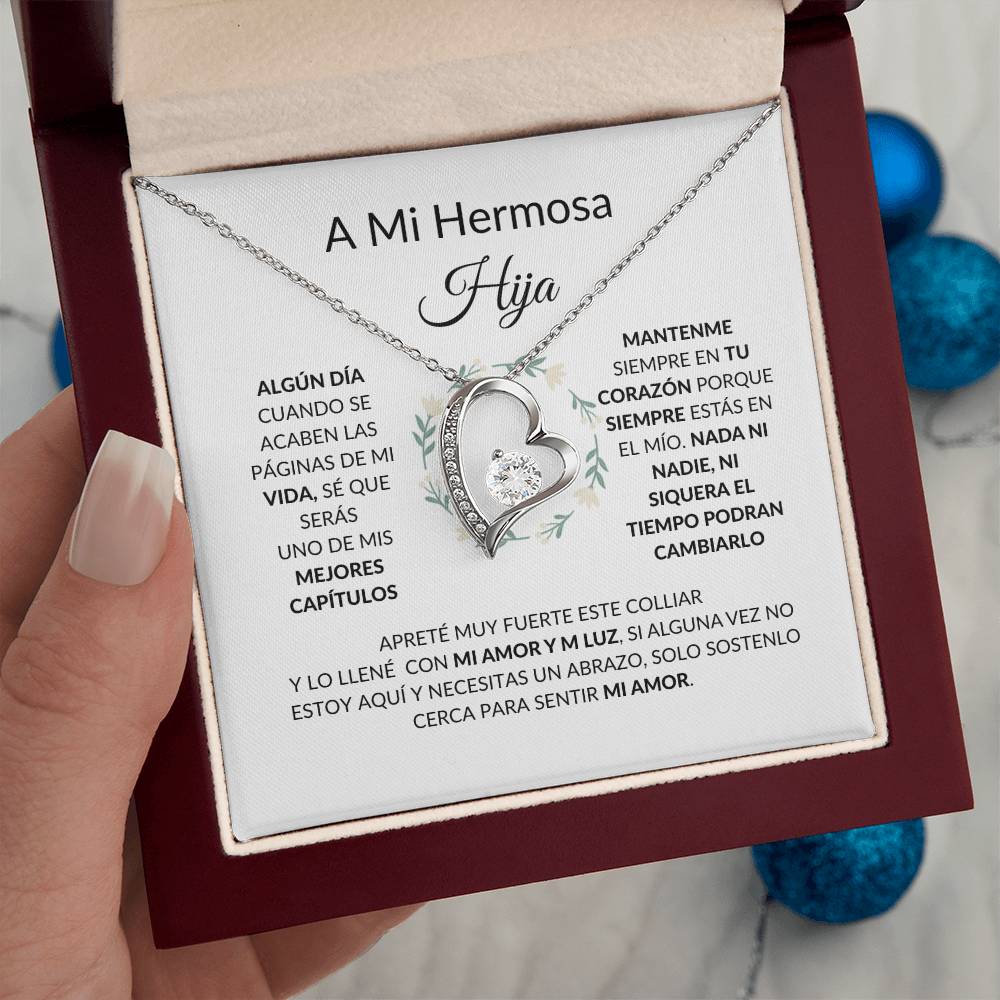 A Mi Hermosa Hija - Collar De Amor Eterno