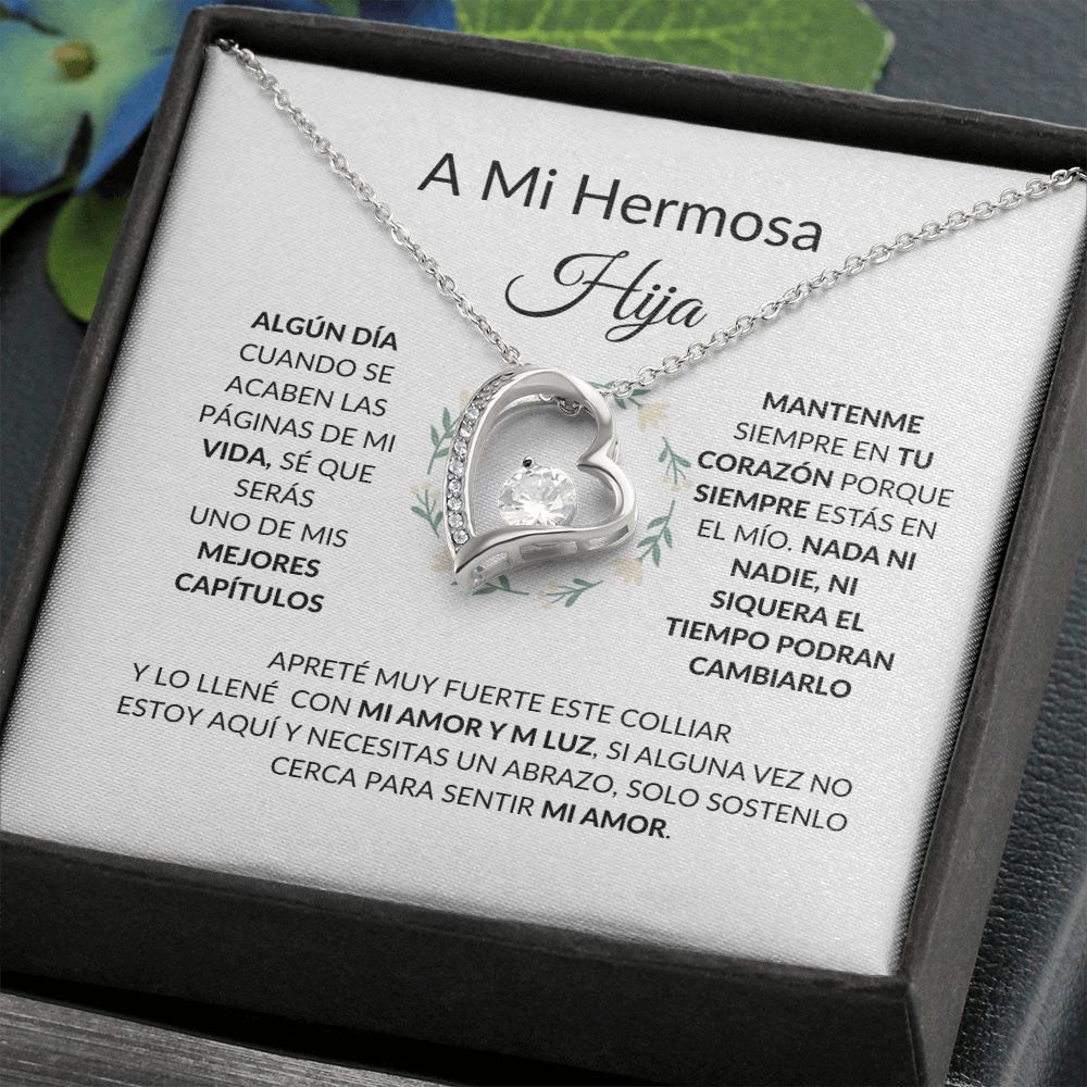 A Mi Hermosa Hija - Collar De Amor Eterno